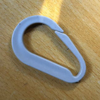 carabiner made from PP plastic
